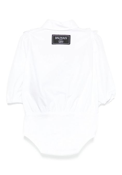 Body con ruches BALMAIN KIDS | BXA00A P0536100NE